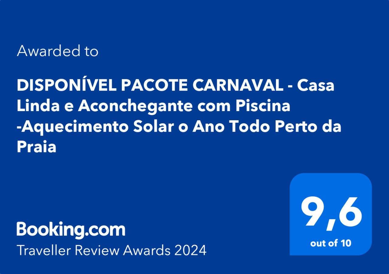Casa Linda E Aconchegante Com Piscina -Aquecimento Solar O Ano Todo Perto Da Praia Praia Grande  Exterior photo