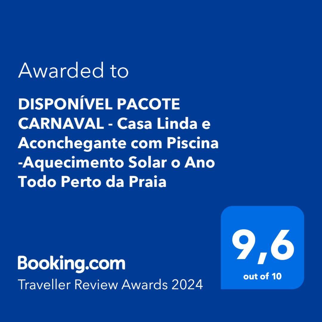 Casa Linda E Aconchegante Com Piscina -Aquecimento Solar O Ano Todo Perto Da Praia Praia Grande  Exterior photo